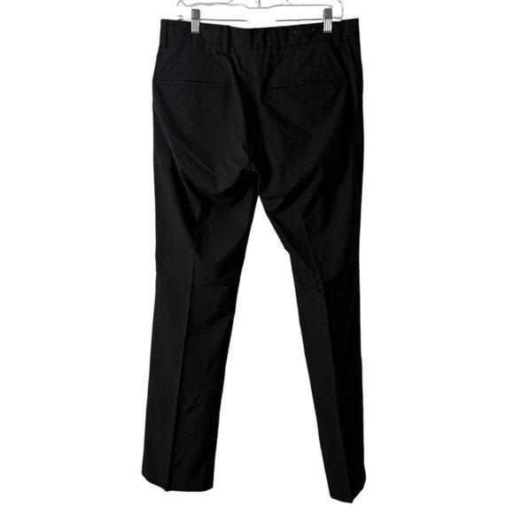 J. Lindeberg Black Performance Pants Lightweight Golf Size Regular Fit Men 32x34 - Picture 2 of 9